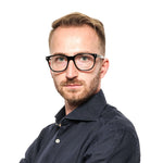 Ermenegildo Zegna Black Men Optical Frames ER-1019609