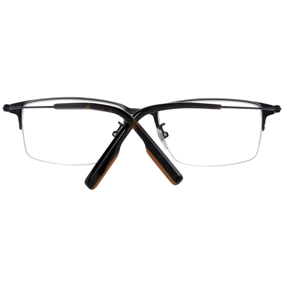 Ermenegildo Zegna Black Men Glasses Frame