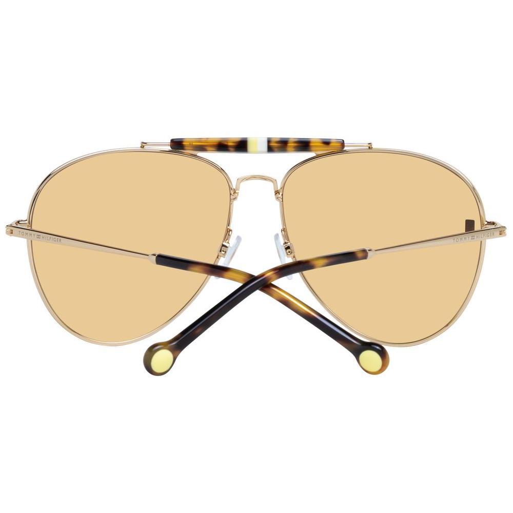 Tommy Hilfiger Gold Metal Sunglasses
