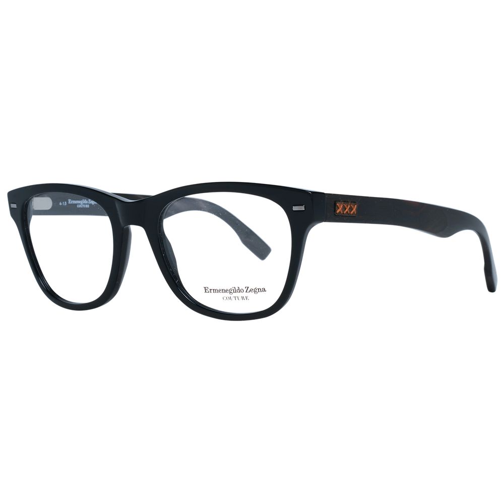 Ermenegildo Zegna Black Men Optical Frames ER-1038880