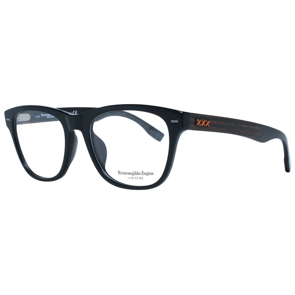 Ermenegildo Zegna Black Men Optical Frames ER-1038883