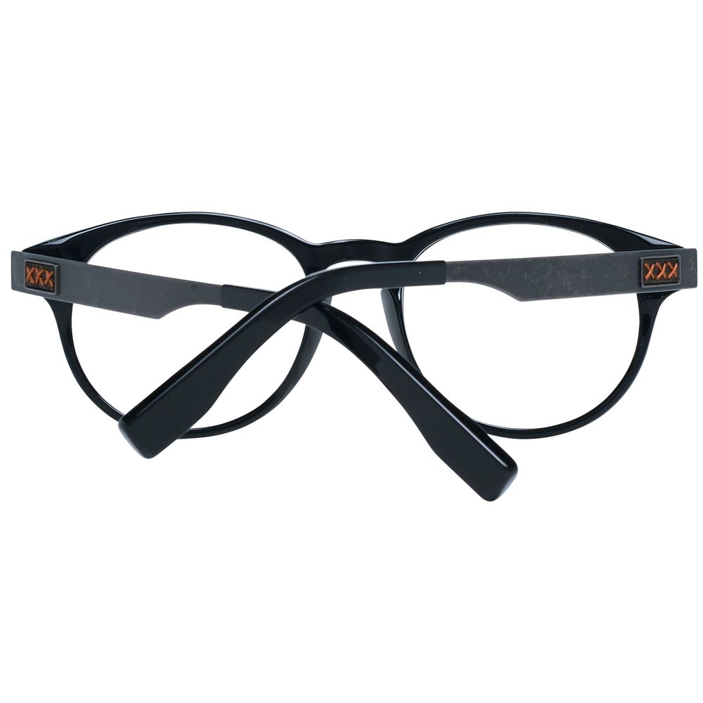Ermenegildo Zegna Black Men Optical Frames ER-1038906
