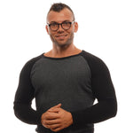 Ermenegildo Zegna Black Men Optical Frames ER-1038906