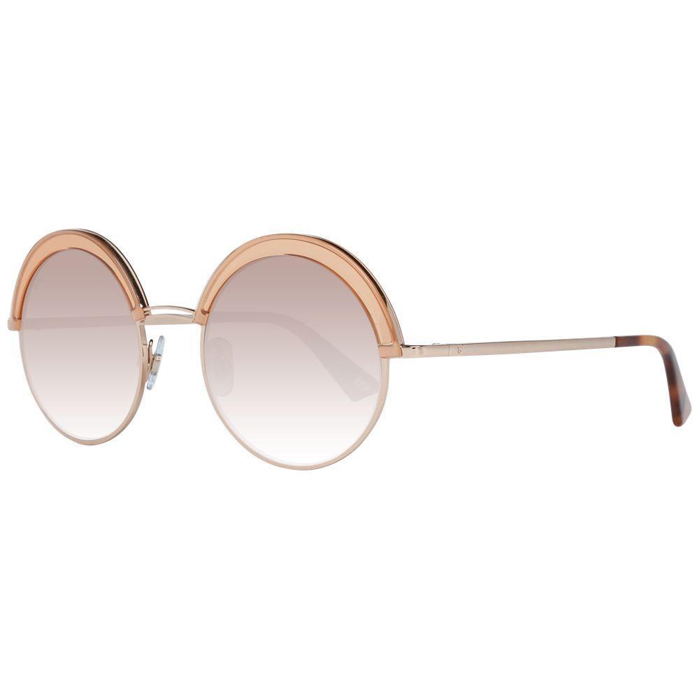 Web Rose Gold Women Sunglass