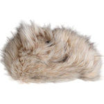 Dolce & Gabbana Beige Acrylic Fur Women Bucket Hat HAT9574-58