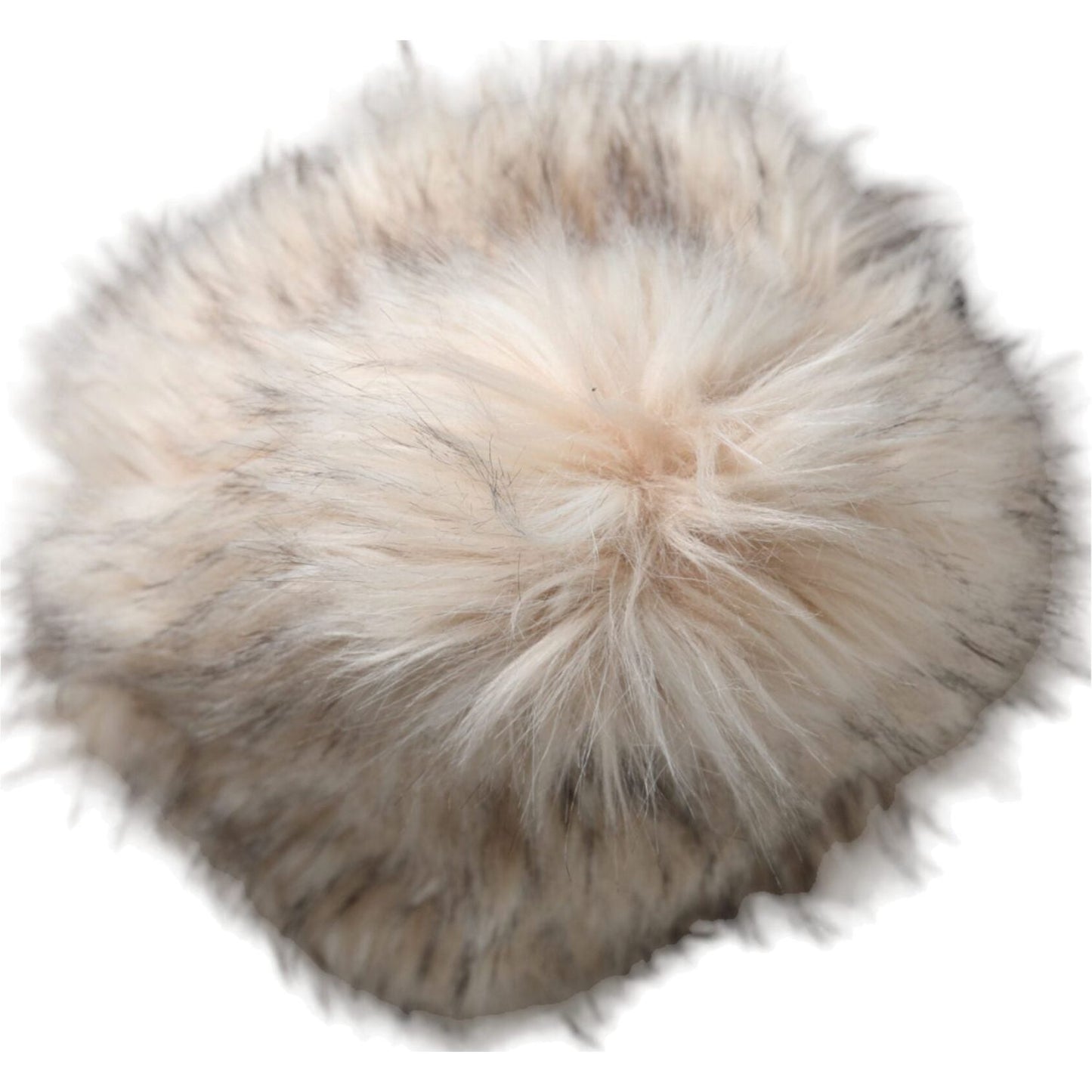 Dolce & Gabbana Beige Acrylic Fur Women Bucket Hat HAT9574-58