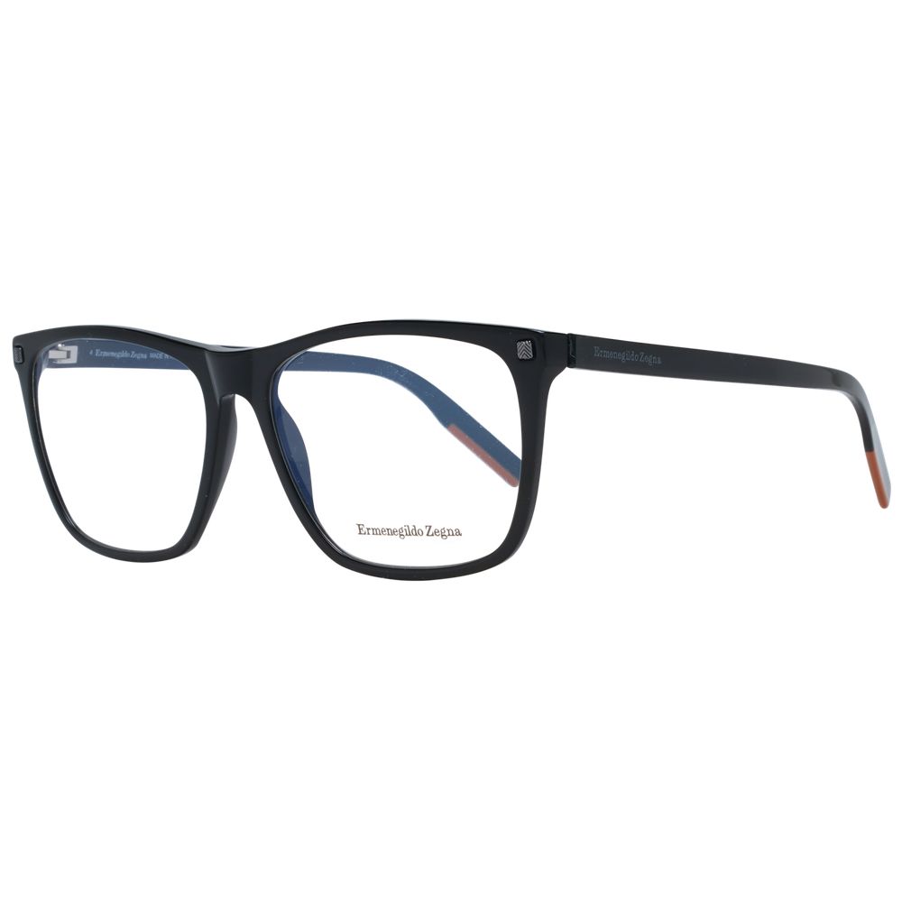 Ermenegildo Zegna Black Men Optical Frames ER-1053507