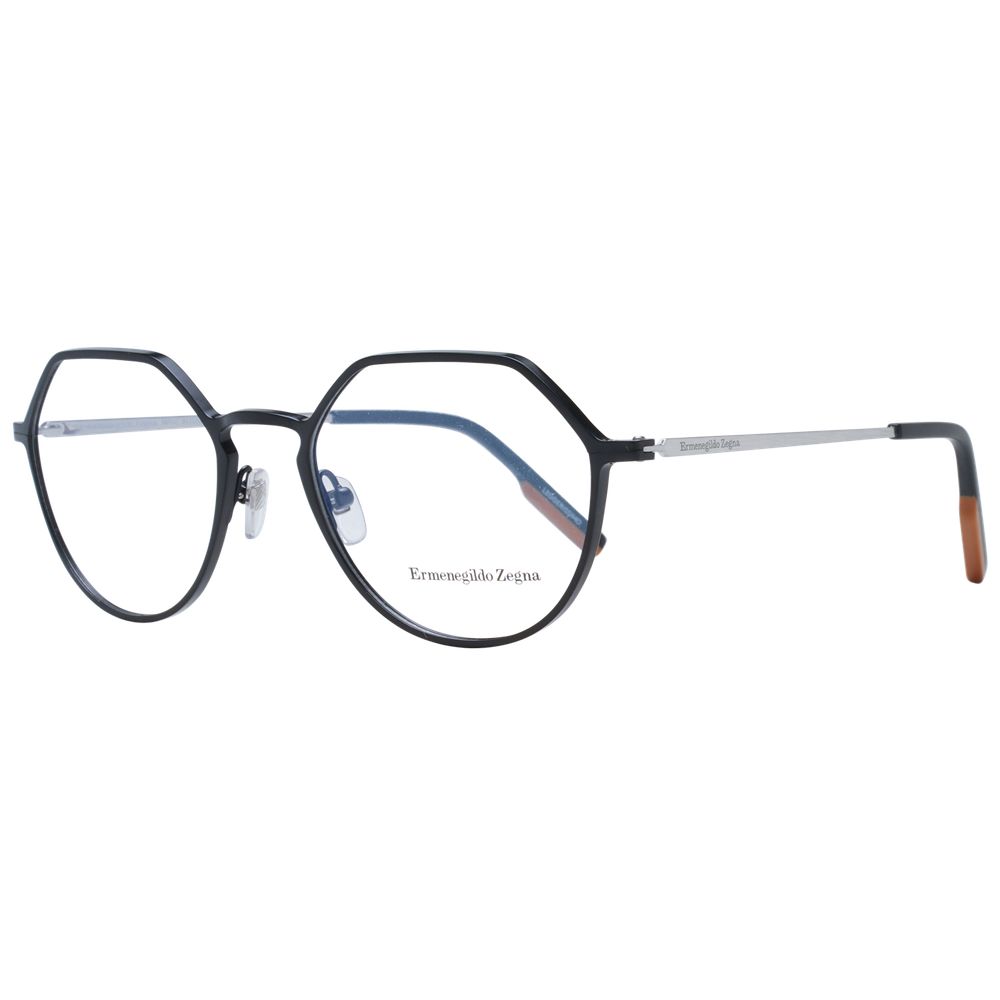 Ermenegildo Zegna Black Men Optical Frames ER-1053496