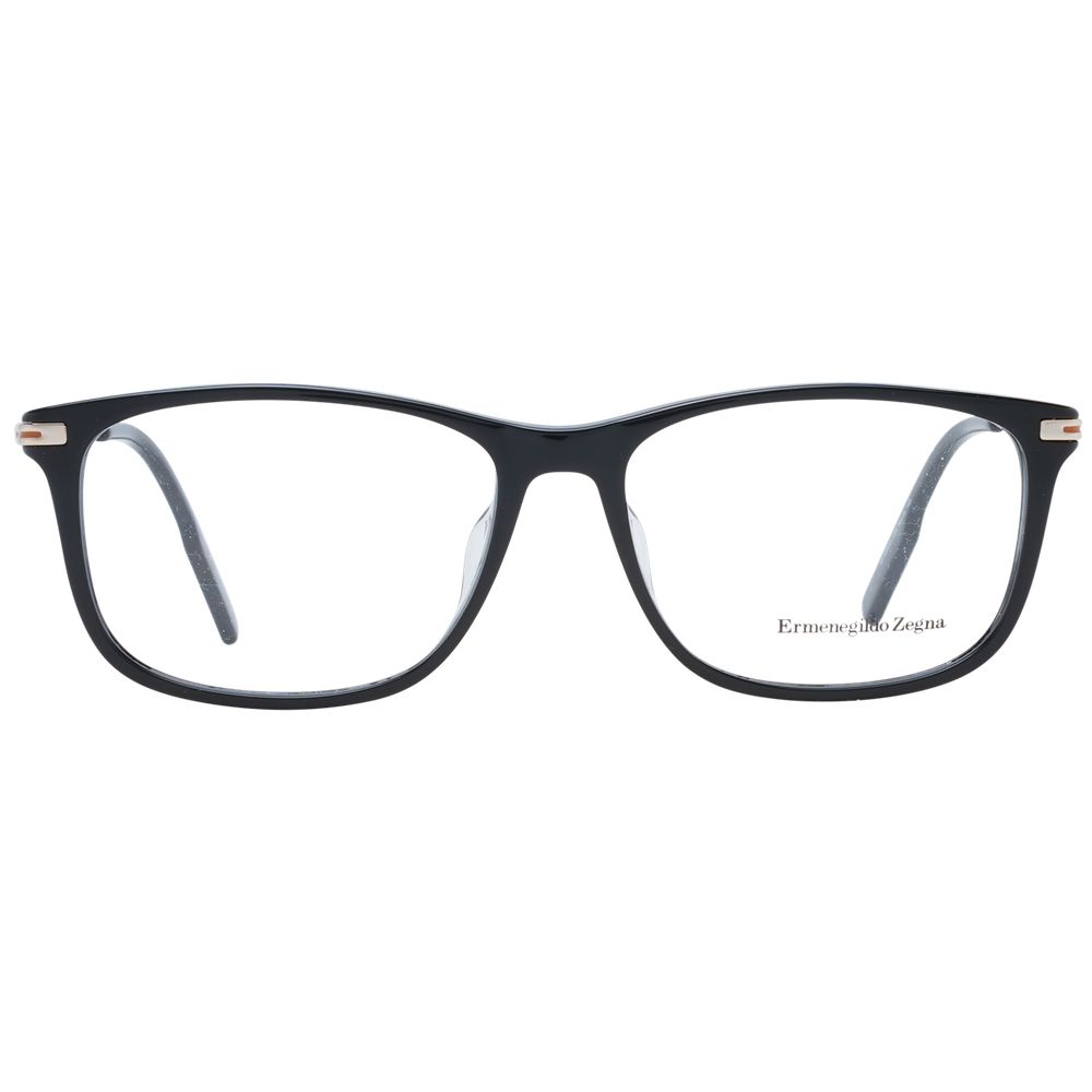 Ermenegildo Zegna Black Men Optical Frames ER-1053520