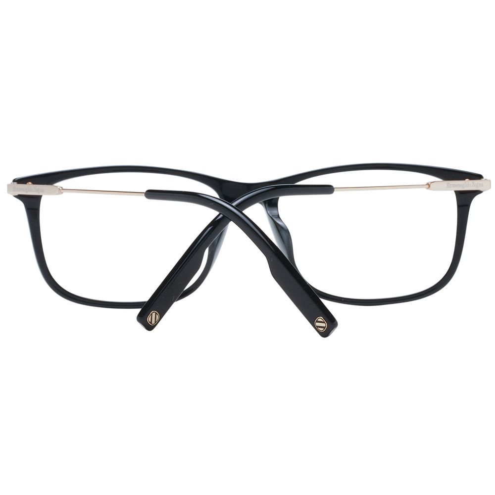 Ermenegildo Zegna Black Men Optical Frames ER-1053520