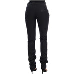 Costume National Chic Dark Blue Super Slim Fit Jeans Costume National Black