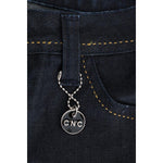 Costume National Chic Dark Blue Super Slim Fit Jeans Costume National Black