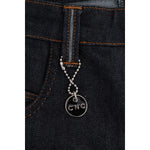 Costume National Sleek Dark Blue Super Slim Jeans Costume National Black