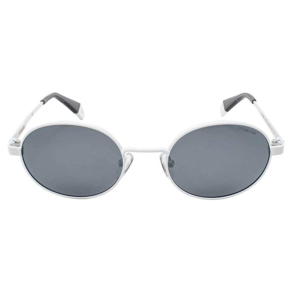 Polaroid White Metal Sunglasses POPLD6066SVK6EXAC