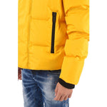 Dsquared² Yellow Nylon Men Jacket DS-14202-IT46 | S