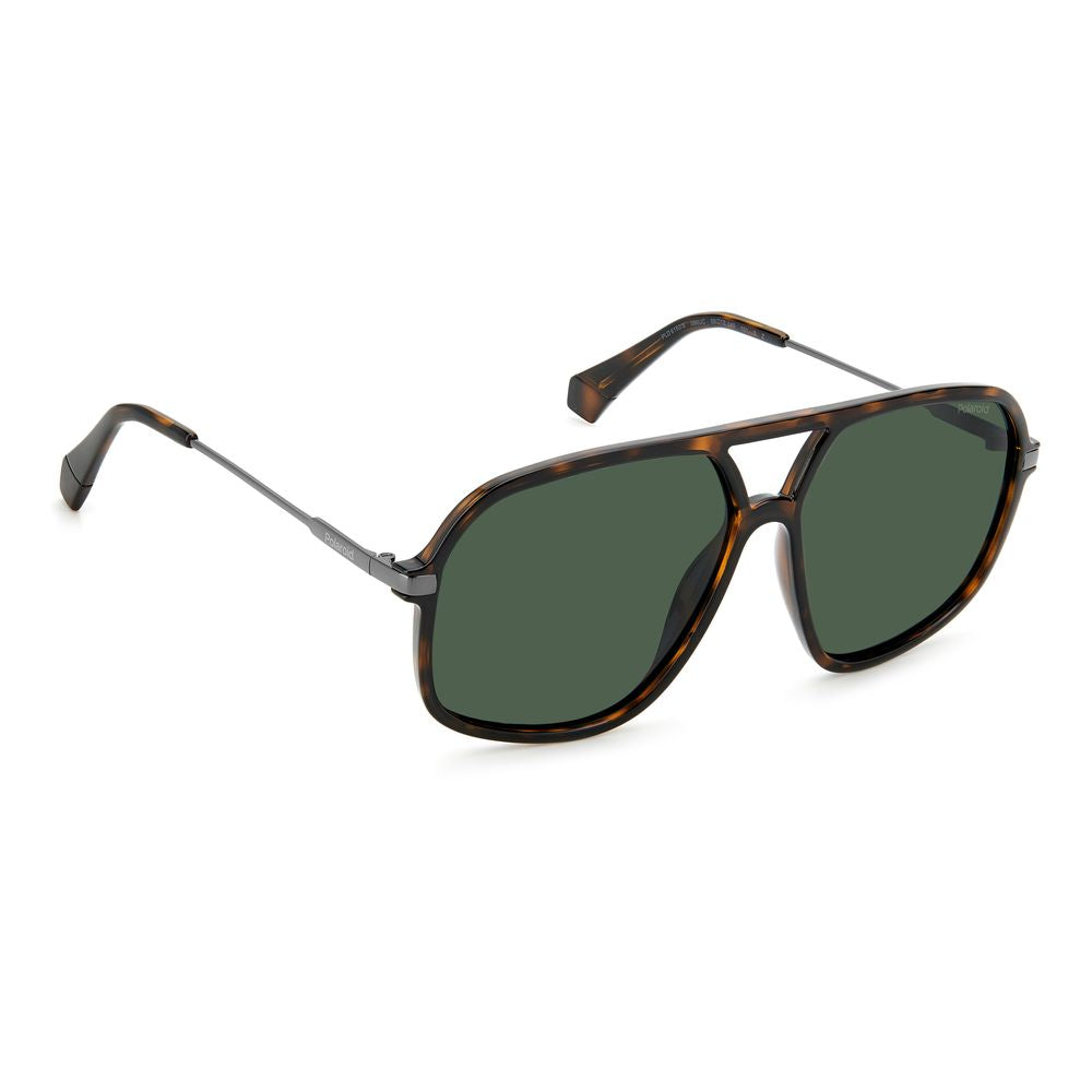 Polaroid Brown Plastic Sunglasses POPLD6182S086UCAC