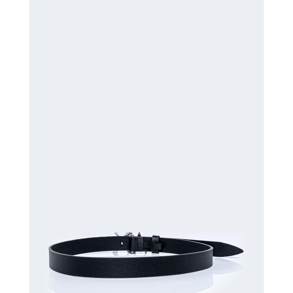 Armani Exchange Black Leather Belt AR-5405100009-75 CM / 30 INCHES