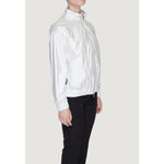 Suns White Polyester Jackets & Coat SU-14178600008-IT40|S