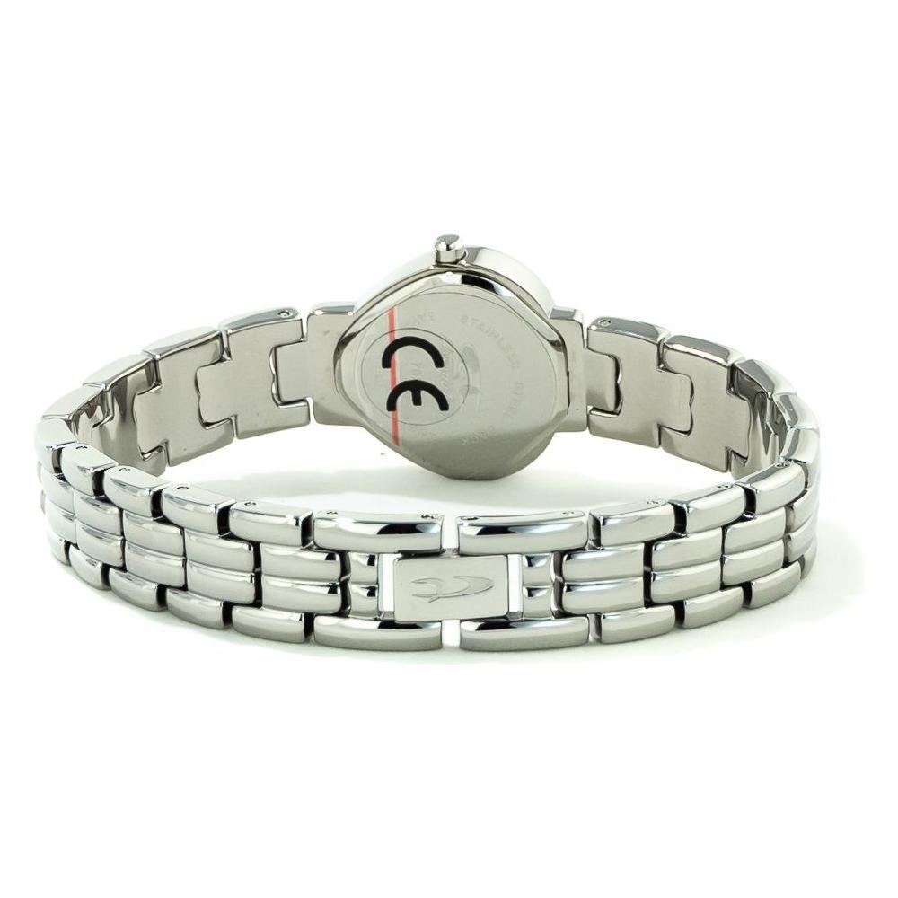 Chronotech Silver Stainless Steel Watch