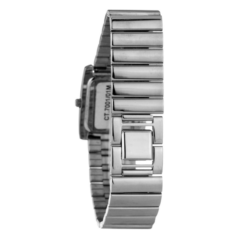 Chronotech Silver Stainless Steel Watch