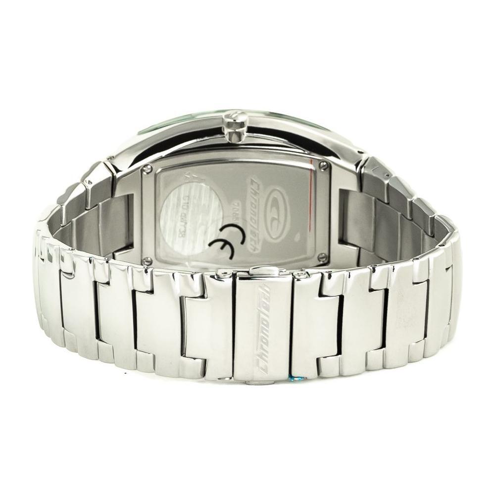 Chronotech Silver Stainless Steel Watch