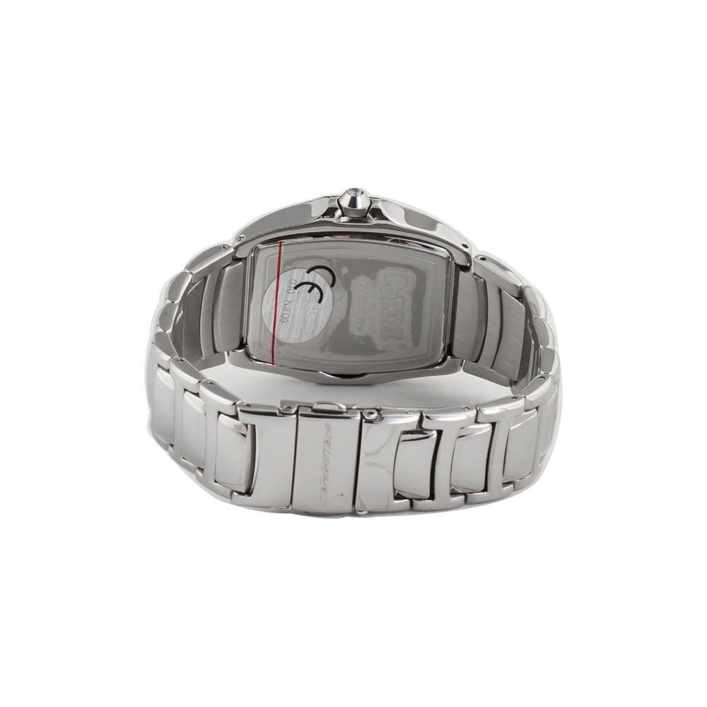 Chronotech Silver Stainless Steel Dress Watch