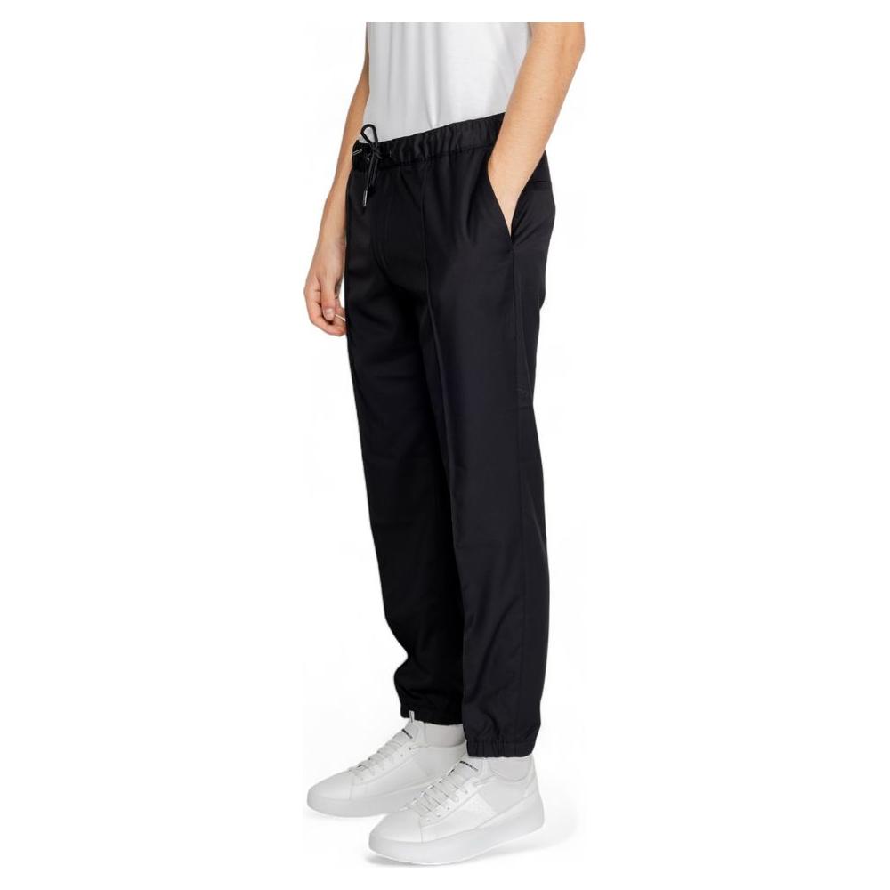 Armani Exchange Black Polyester Jeans & Pant