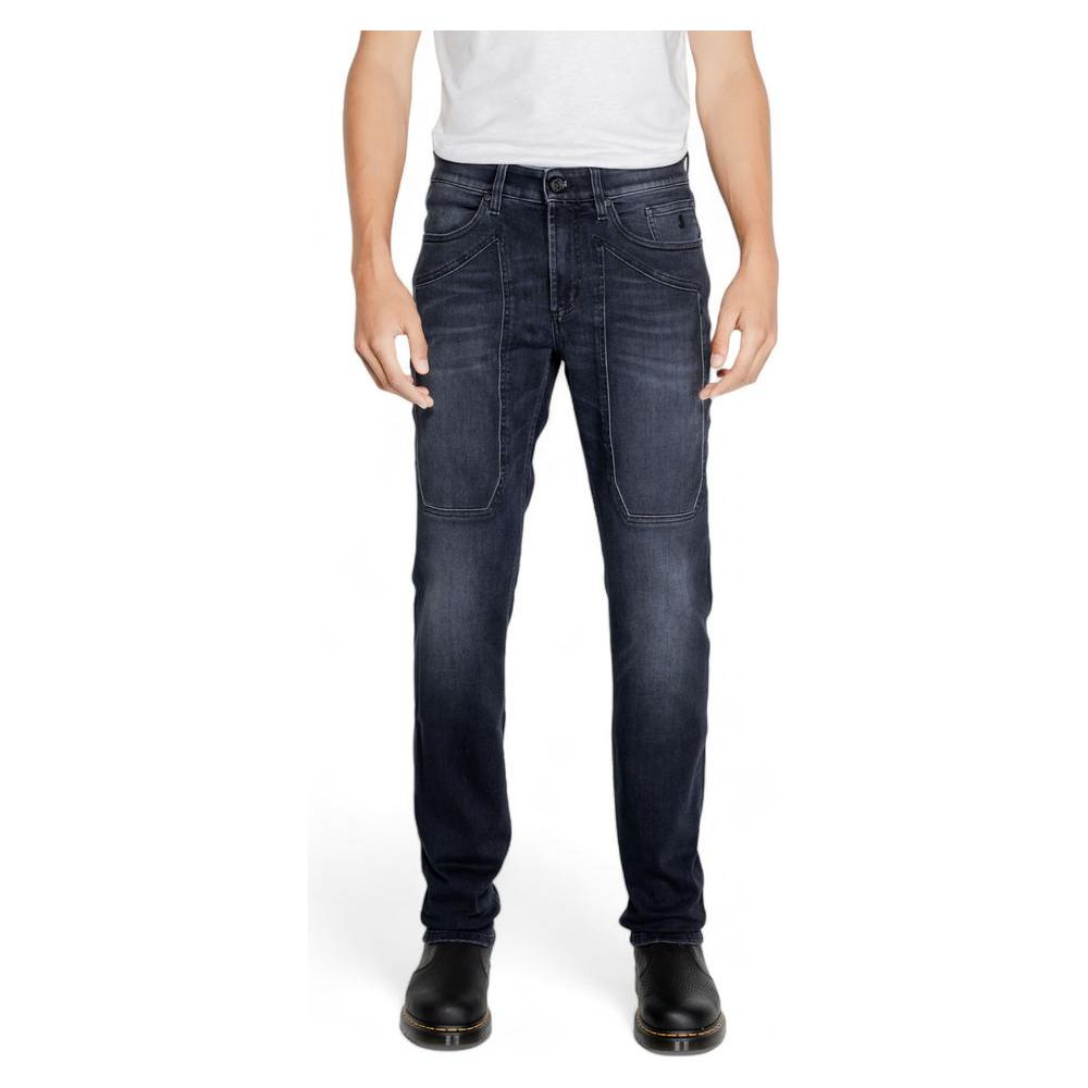 Jeckerson Blue Cotton Jeans & Pant