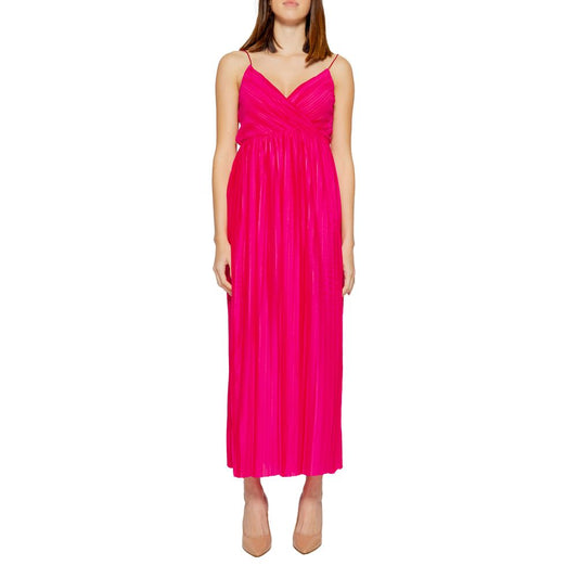 Only Multicolor Polyester Long Dress