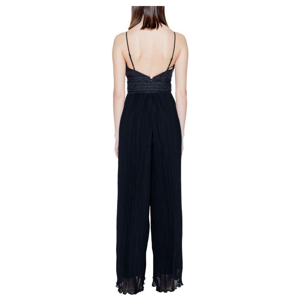 Guess Black Polyester Jumpsuit GU-13238600009-IT40|S
