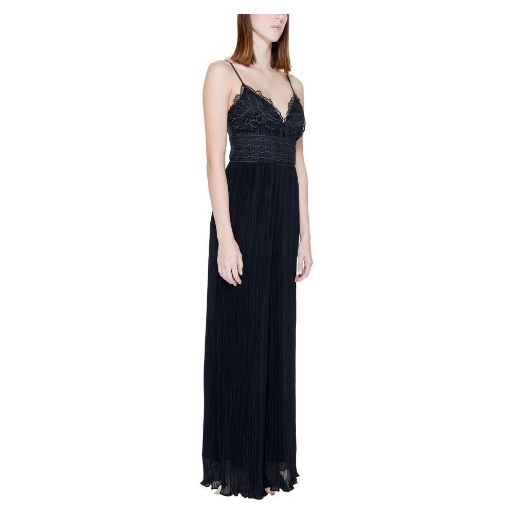 Guess Black Polyester Jumpsuit GU-13238600009-IT40|S