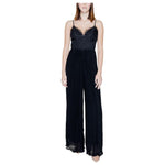 Guess Black Polyester Jumpsuit GU-13238600009-IT40|S