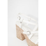 Guess Beige Leather High Heel GU-13242500127-EU40/US10