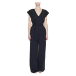 Vila Clothes Black Polyester Jumpsuit VI-13396800009-IT38|XS