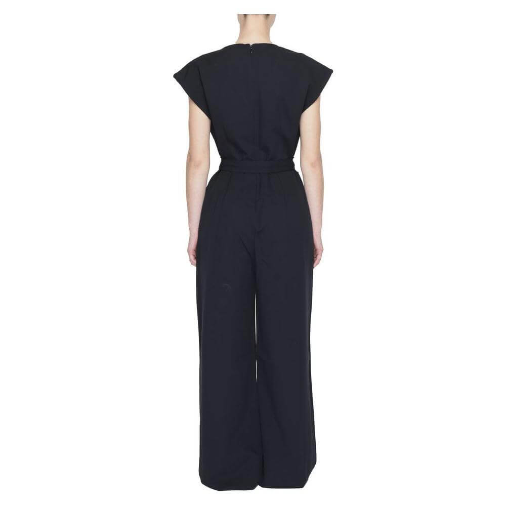 Vila Clothes Black Polyester Jumpsuit VI-13396800009-IT38|XS