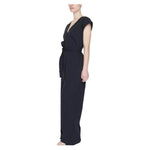 Vila Clothes Black Polyester Jumpsuit VI-13396800009-IT38|XS