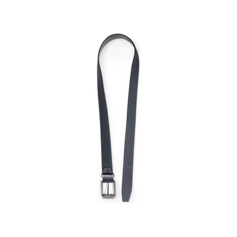 Antony Morato blue leather belt for men, part of the fall/winter collection, crafted from 100% leather.