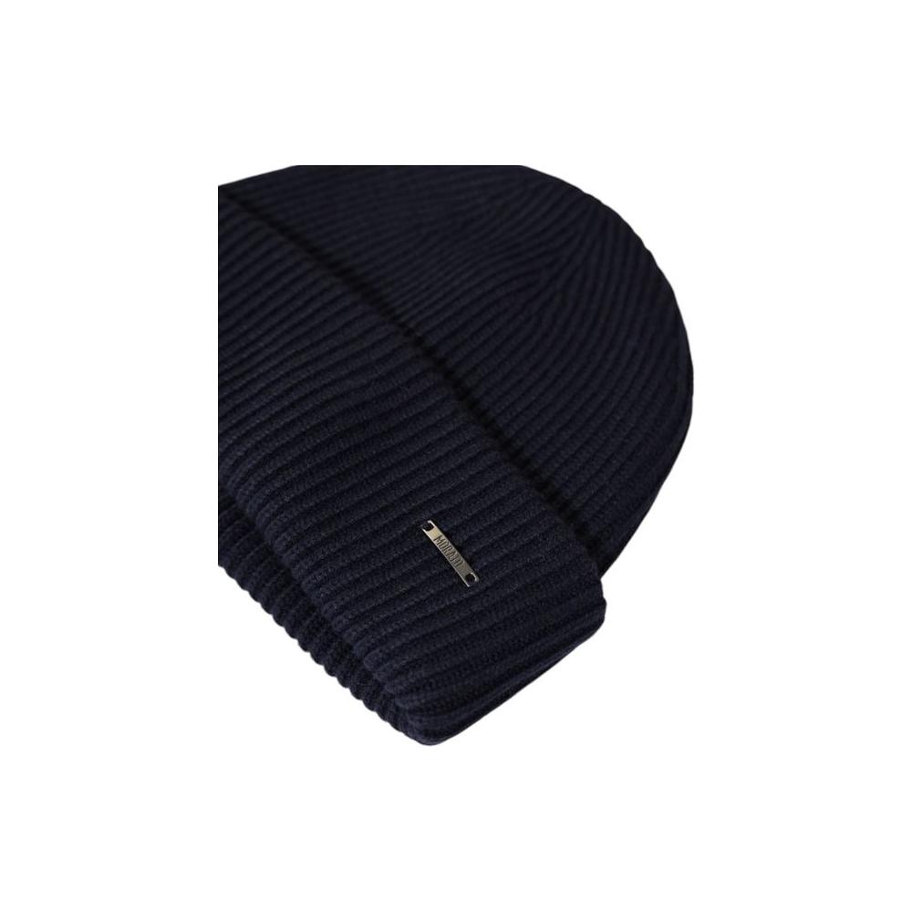 Antony Morato blue polyester men's hat for fall/winter collection with blend of acrylic, polyamide, wool, and viscose.