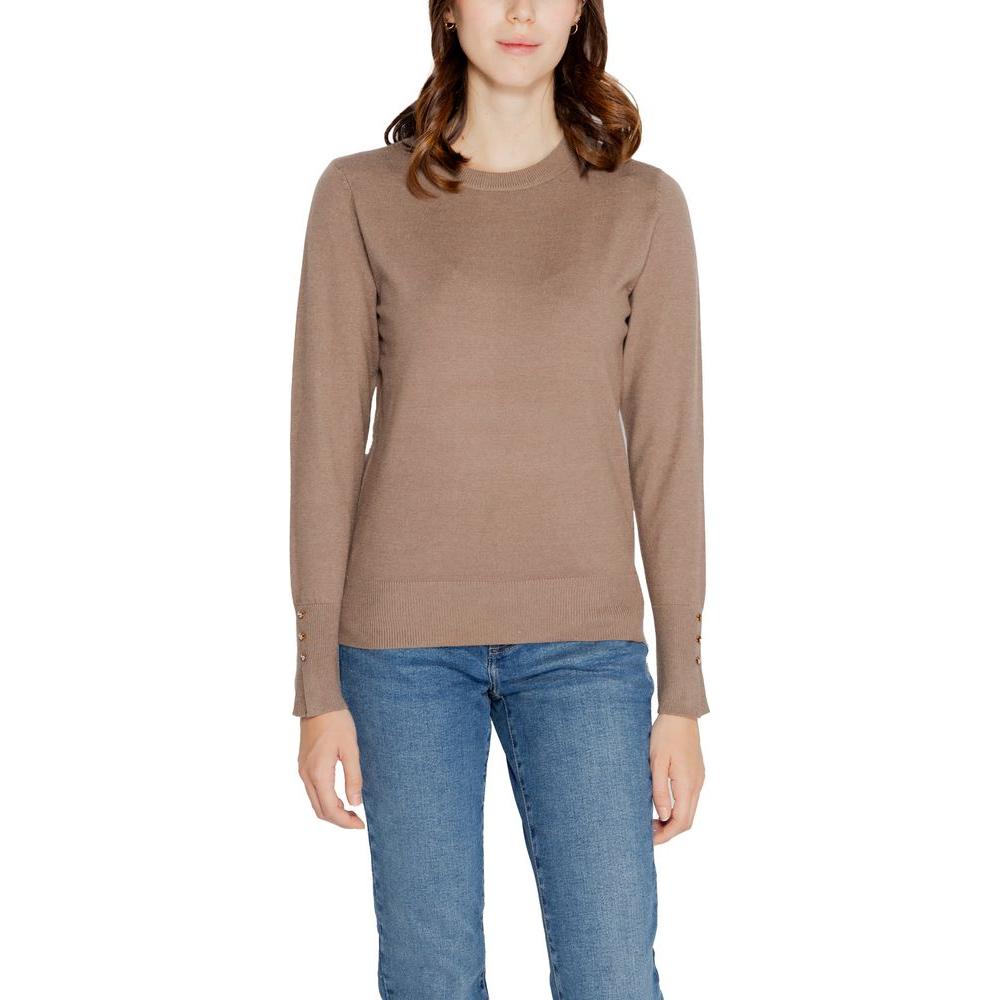 Jacqueline De Yong Gray Viscose Tops & T-Shirt