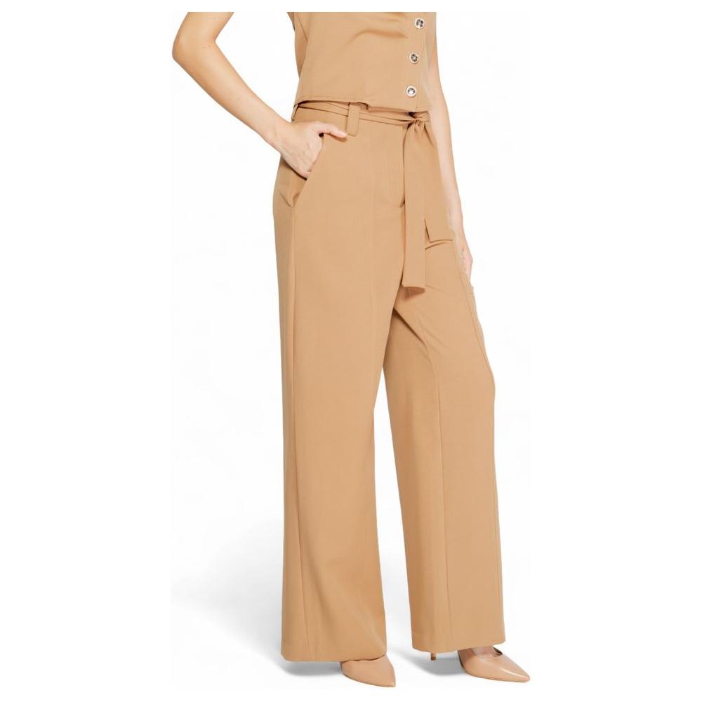 Rinascimento Beige Polyester Jeans & Pant