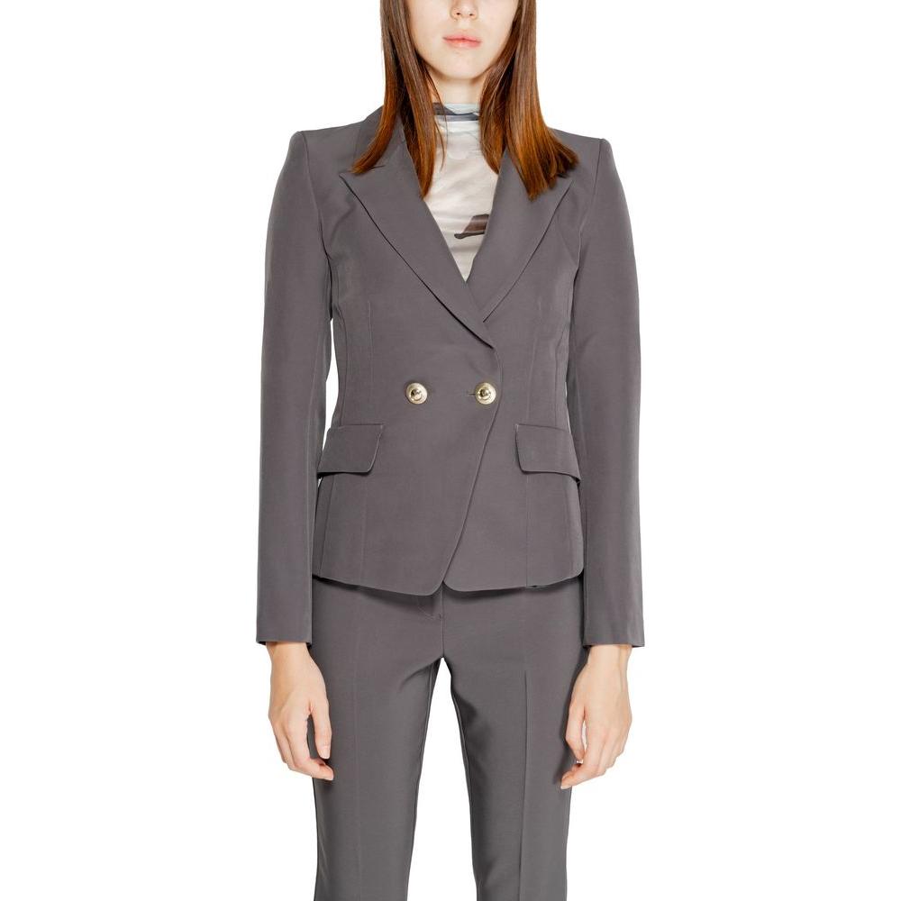 Rinascimento Gray Polyester Suits & Blazer