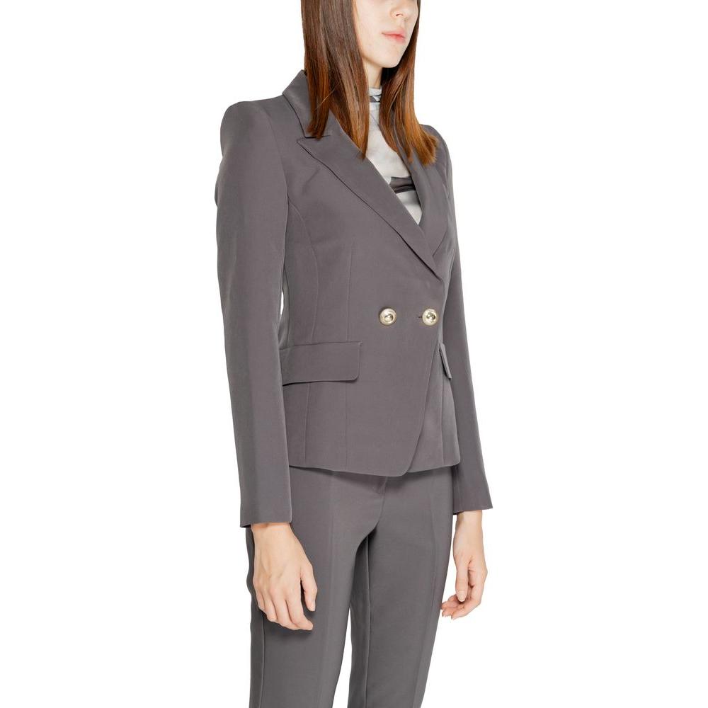 Rinascimento Gray Polyester Suits & Blazer