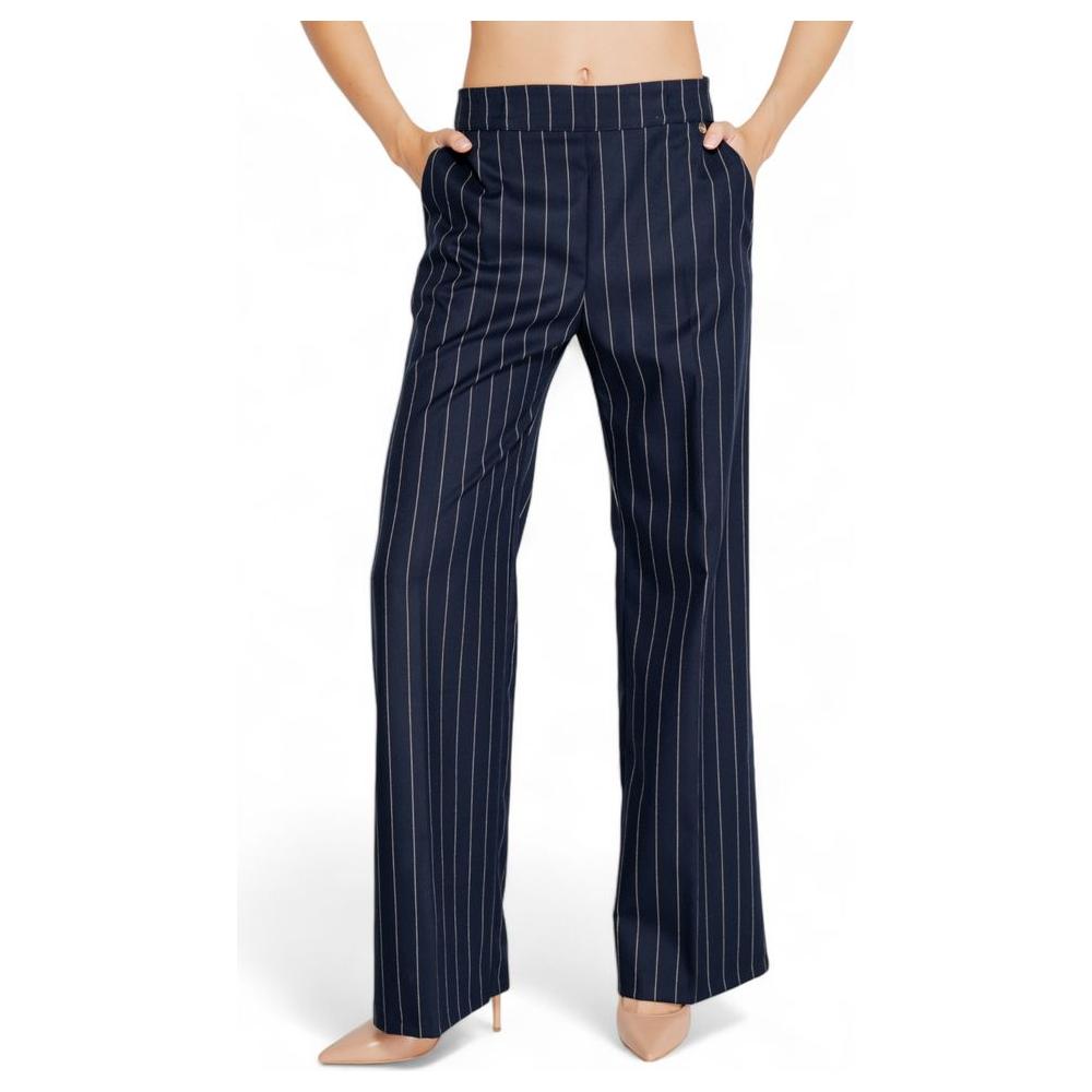 Rinascimento Blue Polyester Jeans & Pant