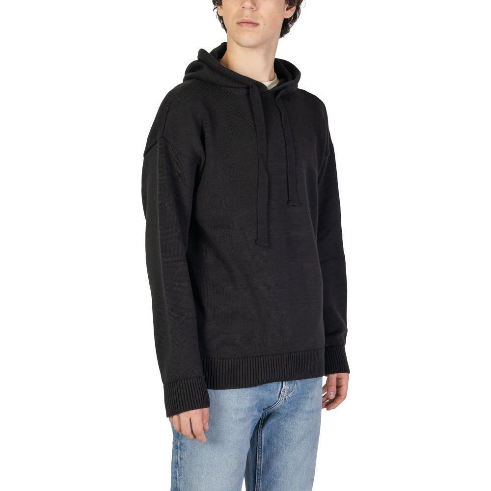 Underclub Black Cotton Sweater UN-15760300009-IT44 | S