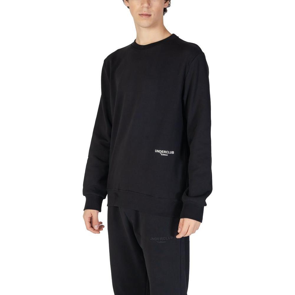 Underclub Black Cotton Sweatshirt UN-15761200009-IT52 | XL