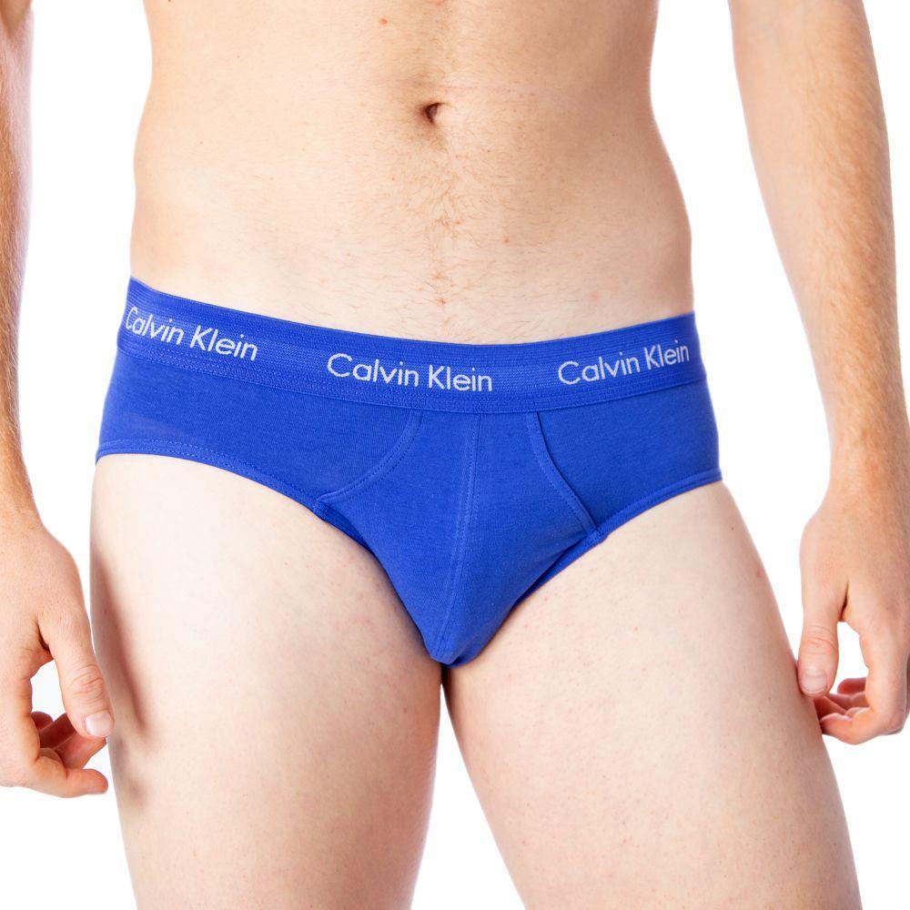 Calvin Klein Underwear Blue Cotton Underwear CA-699400126-IT48 | L