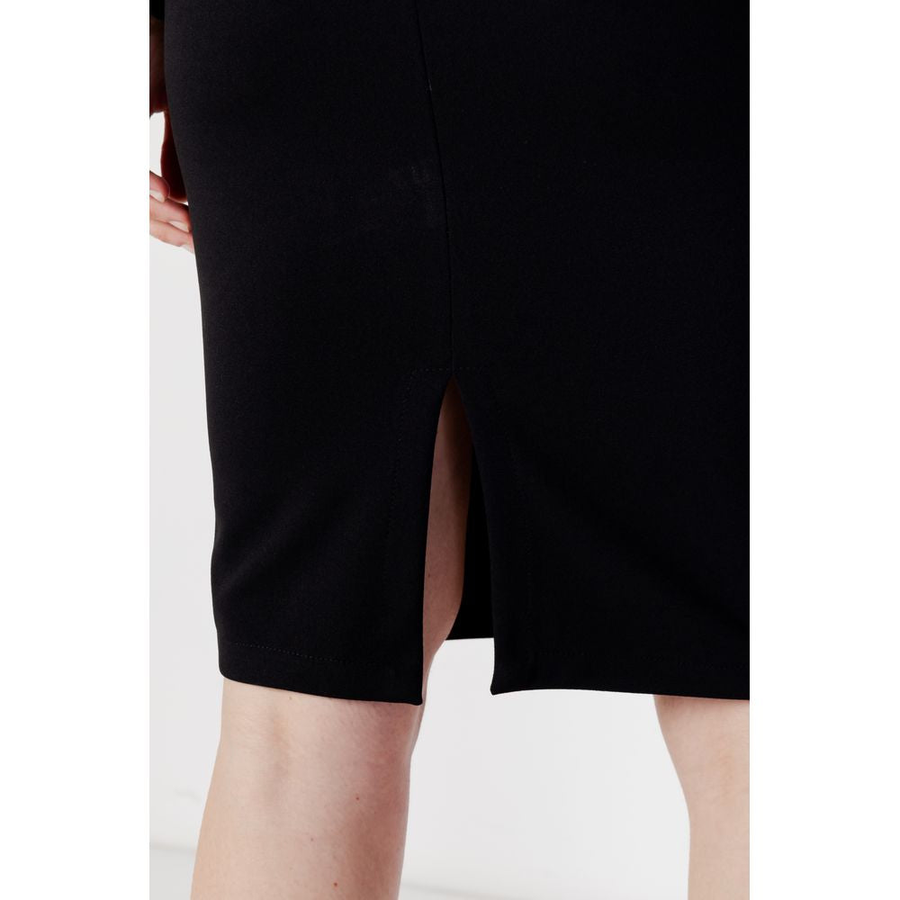 Rinascimento Black Polyester Long RI-11296600009-IT40|S