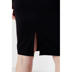 Rinascimento Black Polyester Long RI-11296600009-IT40|S