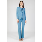 Rinascimento Turquoise Polyester Blazer RI-12022500679-IT42|M