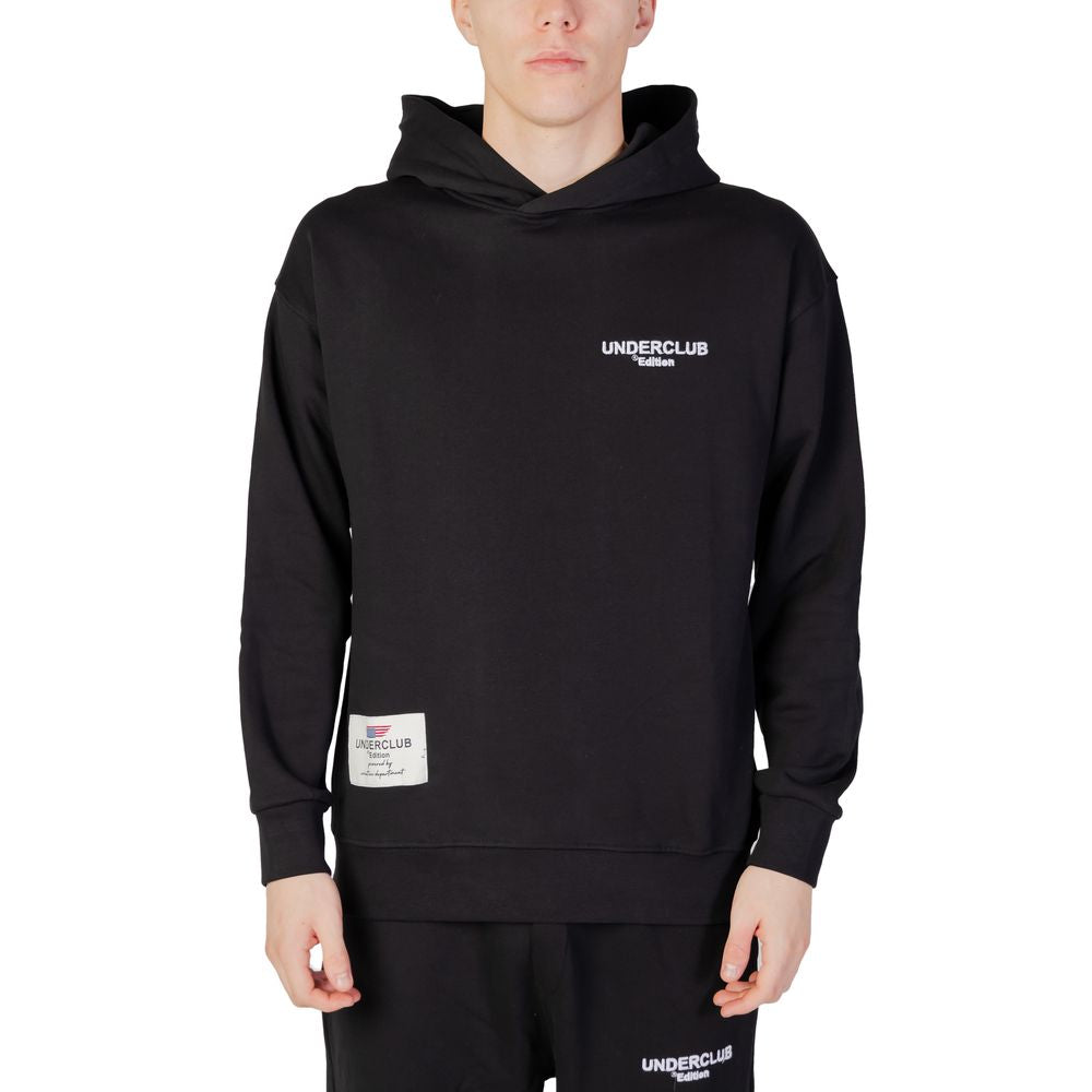 Underclub Black Cotton Hoody UN-13165800009-IT44 | S
